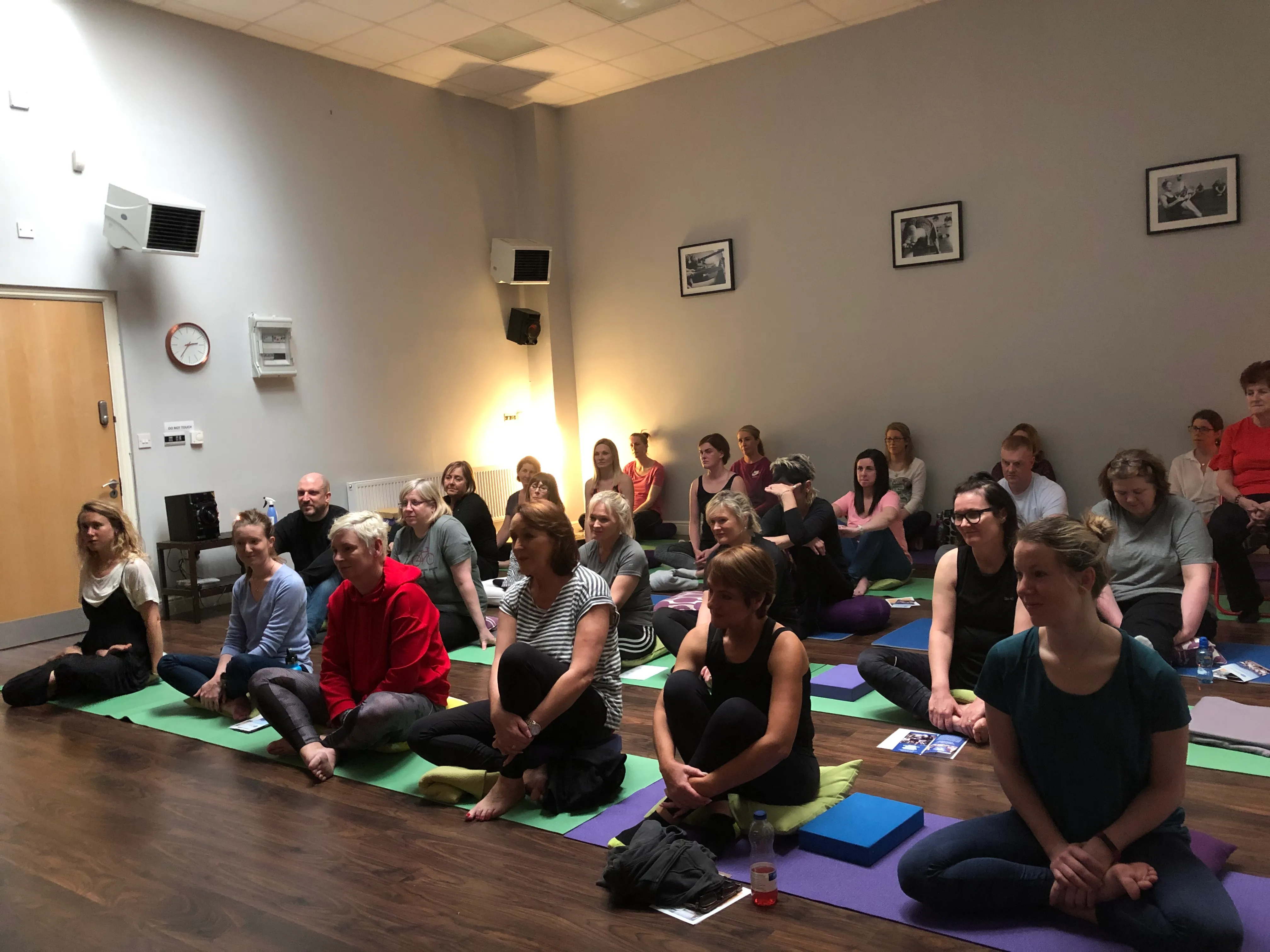 Barefoot yoga in Dublin