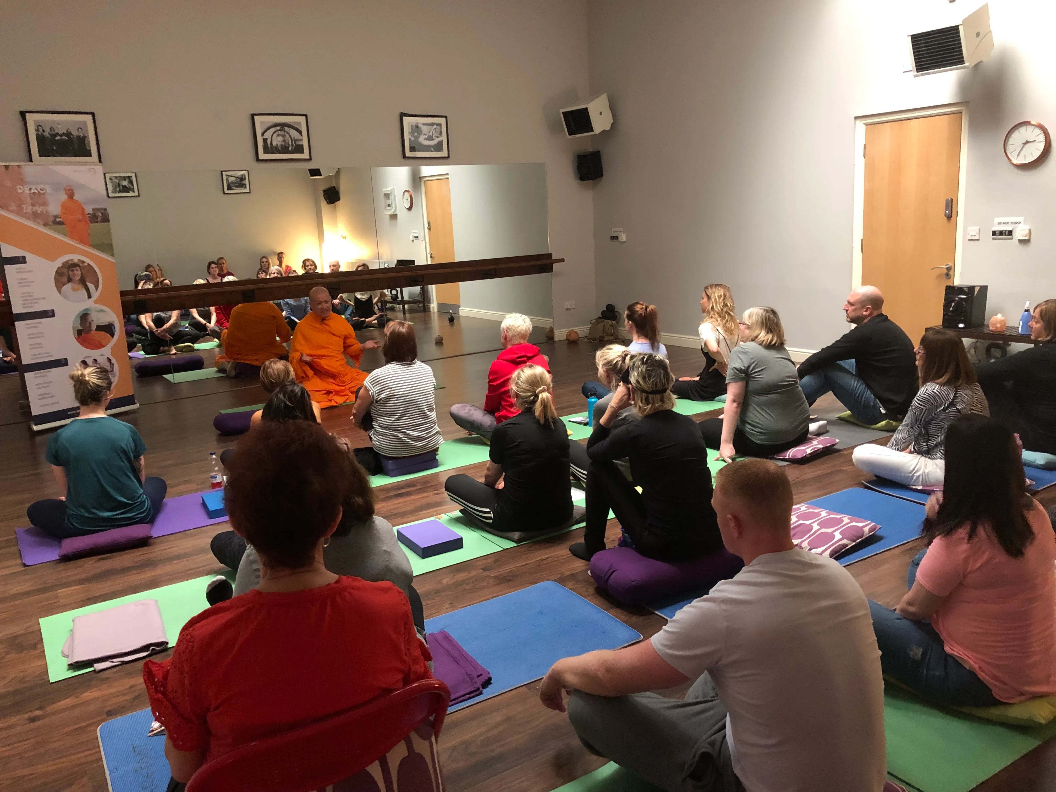 Barefoot yoga in Dublin